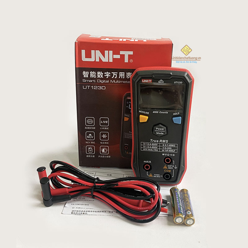 UT123D Đồng hồ vạn năng điện tử chính hãng Uni-Trend