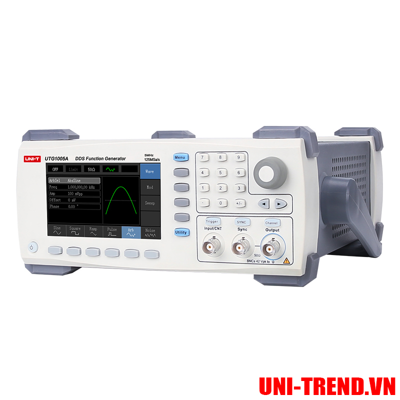 UTG1005A 5Mhz 1CH Máy phát xung Uni-Trend