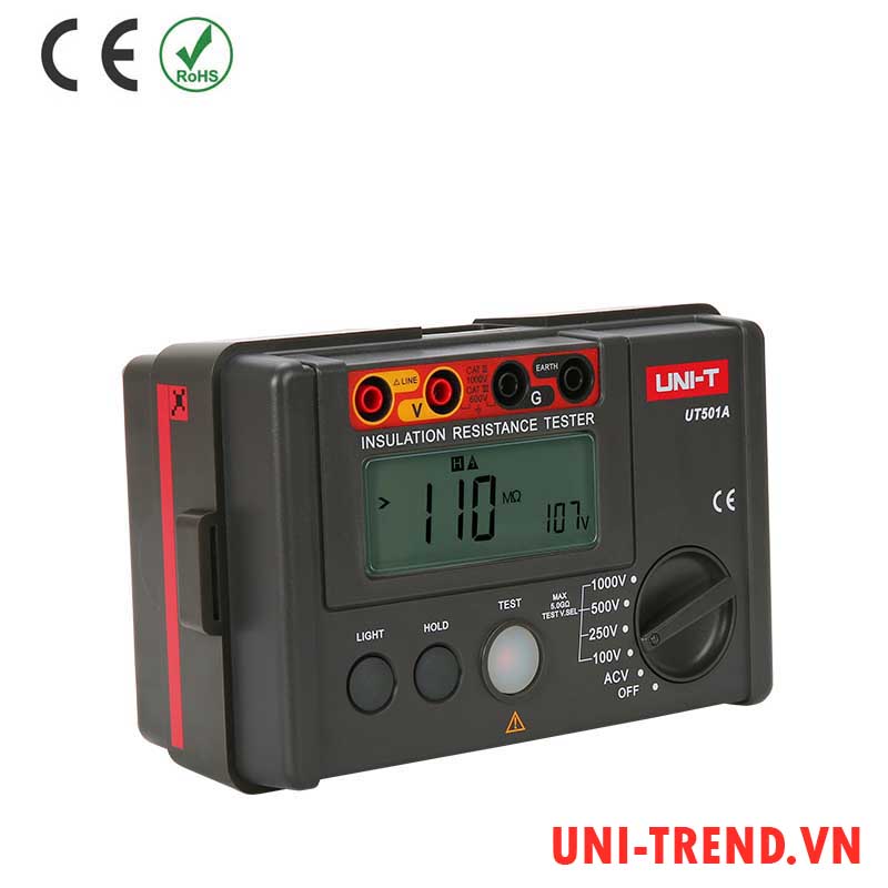 UT501A đồng hồ đo điện trở cách điện Uni-Trend