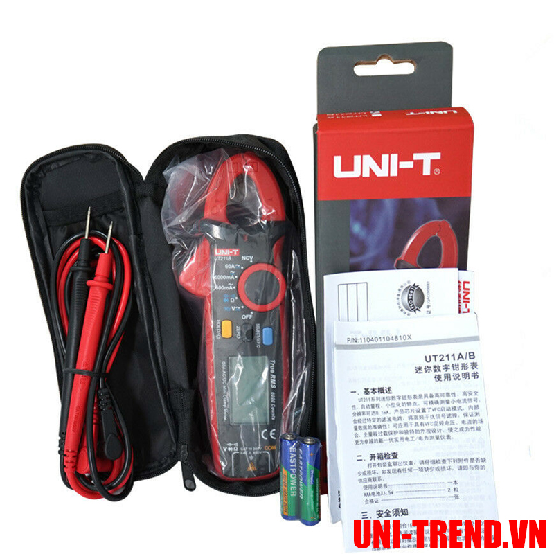 UT211B Kẹp dòng điện tử mini Uni-Trend 60A