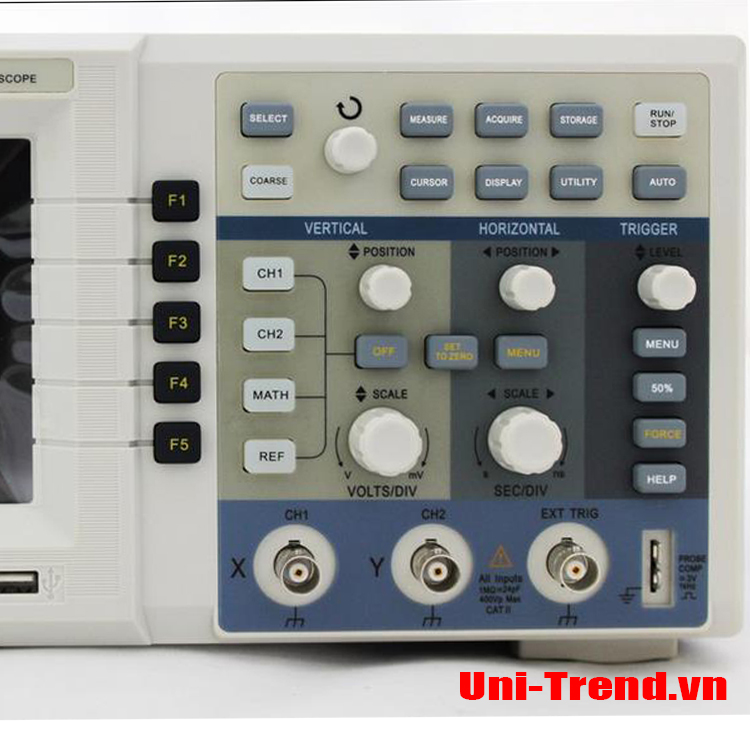 UTD2025C 25Mhz máy hiện sóng chính hãng UNI-T