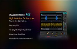 Máy hiện sóng độ phân giải cao 12-bit  UNI-T MSO HD Series