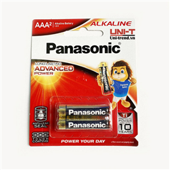 PIN Panasonic Alkaline AAA 1.5V (vỉ 2 viên)