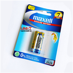 PIN Maxell Alkaline AAA LR03 1.5V (vỉ 2 viên)