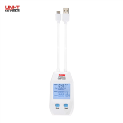 Thiết bị đo dòng điện, điện áp, công suất USB UNI-T UT658DUAL (24V, 5A, Type-A/Type-C)