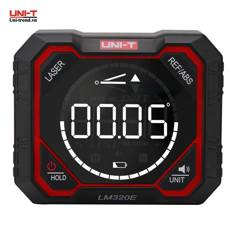 Máy đo góc điện tử UNI-T LM320E (4x90°, 2 Lines, 1000mAh)