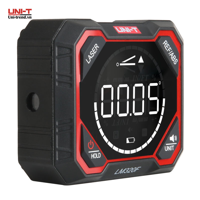Máy đo góc điện tử UNI-T LM320F (4x90°, 3 Lines, 1000mAh)