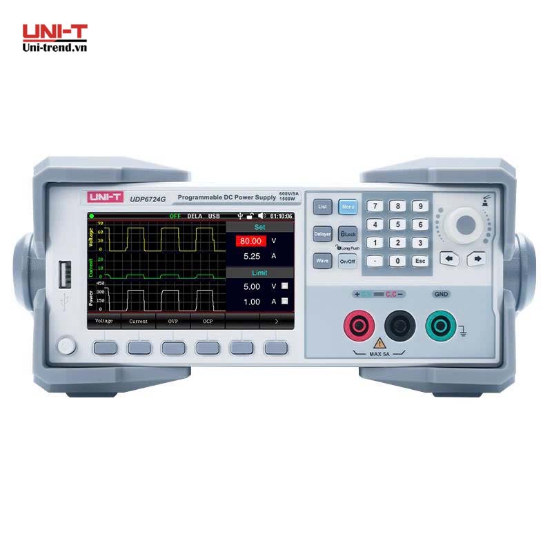 Nguồn điện DC lập trình UNI-T UDP6724B (150V, 20A, 1500W, 1CH, Switching)