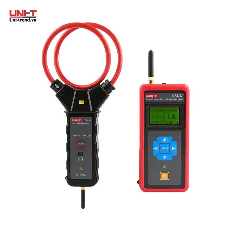 Máy đo tỷ số máy biến áp UNI-T UT225A (0.0A~3000A:0.1A, ±1%FS)