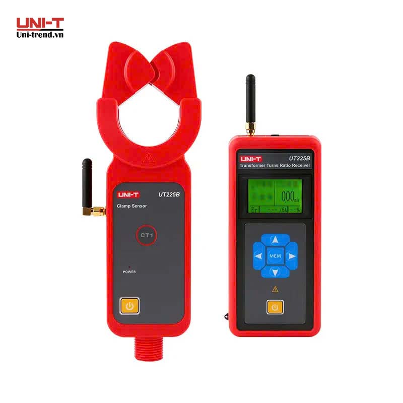 Máy đo tỷ số máy biến áp UNI-T UT225B (0.0A~800A:0.1A, ±0.5%FS)