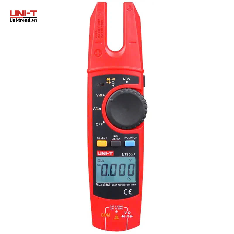 Ampe kìm điện tử UNI-T UT256B (AC/DC 200A, TrueRMS, NCV)