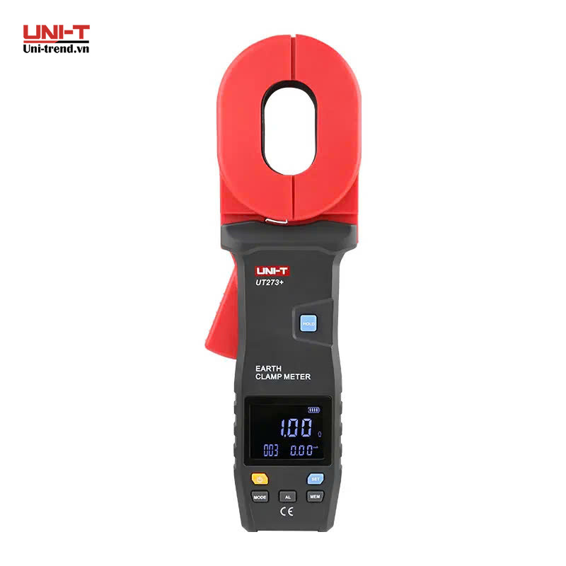 Ampe kìm đo điện trở đất UNI-T UT273+ (600Ω, 20A)