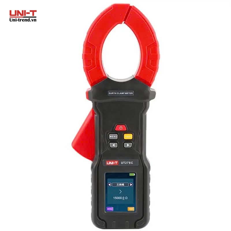 Ampe kìm đo điện trở đất UNI-T UT278C (50A, 1800Ω)
