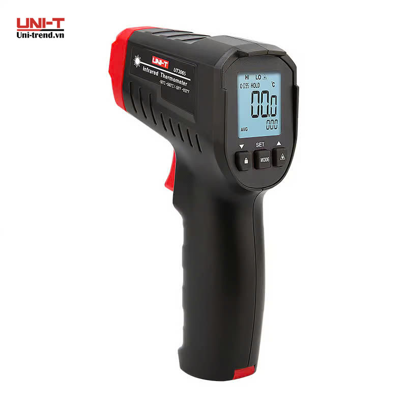 Máy đo nhiệt độ hồng ngoại UNI-T UT306S (-50~500℃, D:S/12:1)