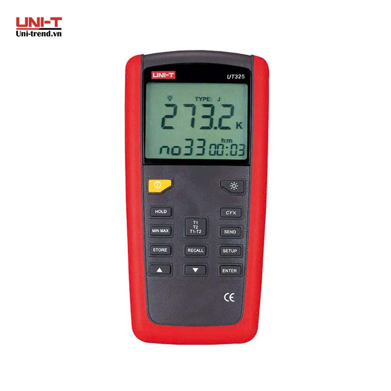 Đồng hồ đo nhiệt độ tiếp xúc UNI-T UT325 (USB, 2CH)