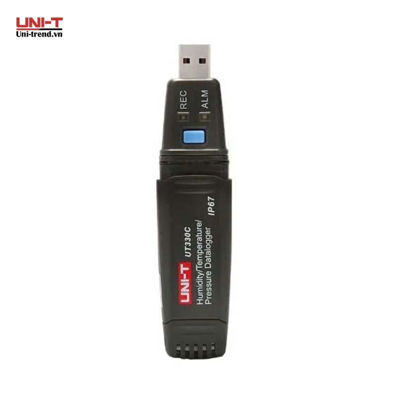 Bộ ghi dữ liệu nhiệt độ, độ ẩm UNI-T UT330C (-40~80°C, 0~100%RH, 750~1100hPa, USB)