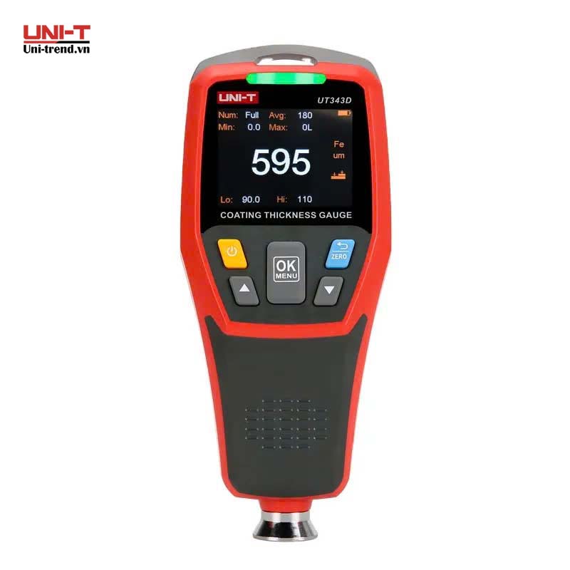 Máy đo độ dày lớp phủ UNI-T UT343D (0~1250μm)