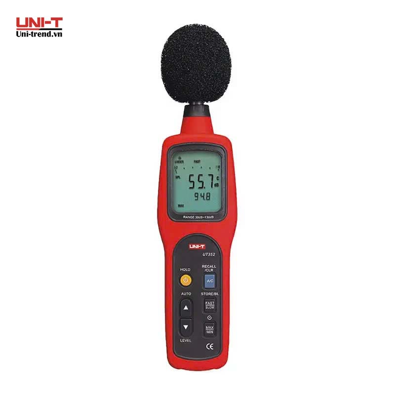 Máy đo độ ồn UNI-T UT352 (30~130dB, dataloger)