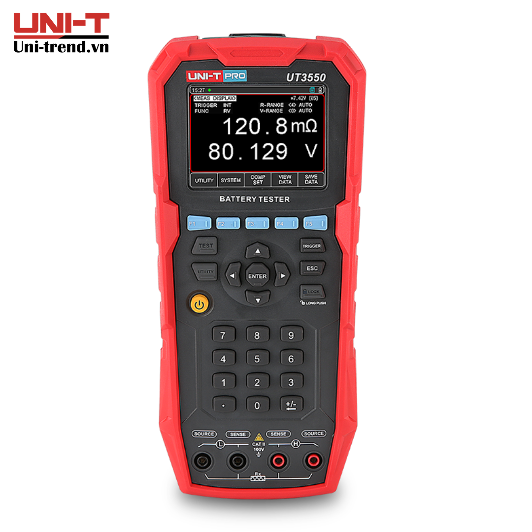 Máy kiểm tra Pin, Ắc quy UNI-T UT3550 (100V, 30Ω)