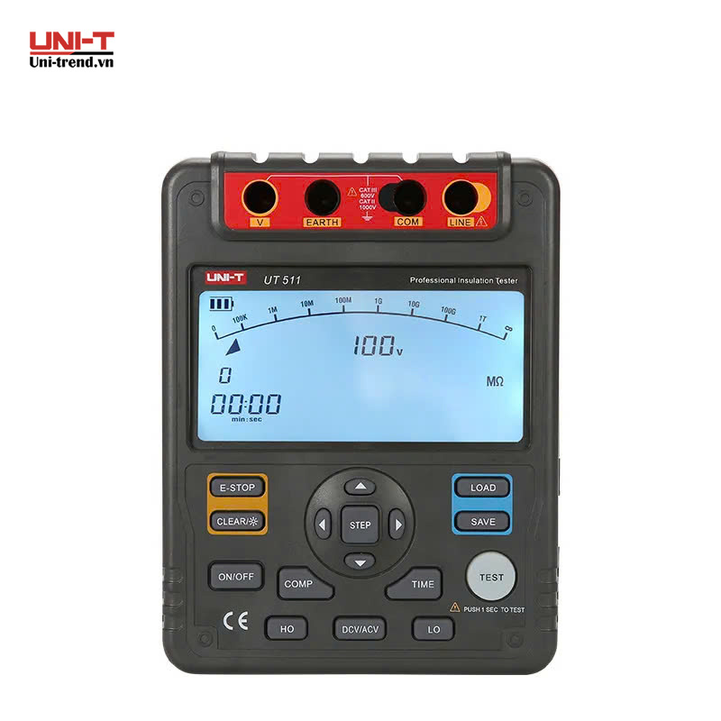 Máy đo điện trở cách điện UNI-T UT511 (1000V, 10GΩ)
