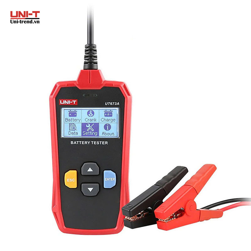 Máy kiểm tra pin, ắc quy UNI-T UT673A (7~30VDC)