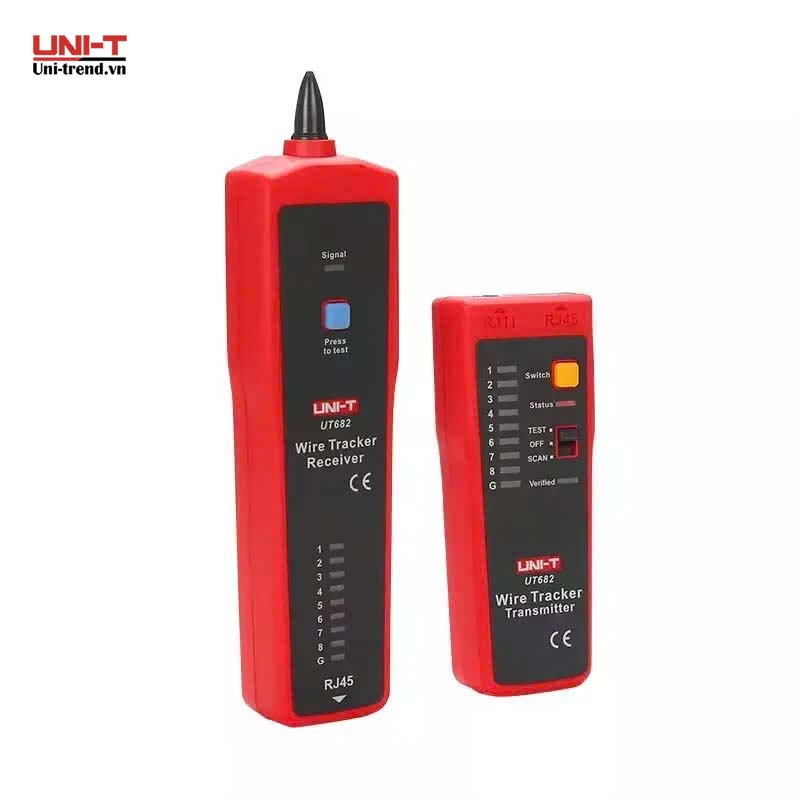 Máy kiểm tra dây cáp UNI-T UT682 (LAN, điện thoại, đồng trục, dây điện, dò dây)