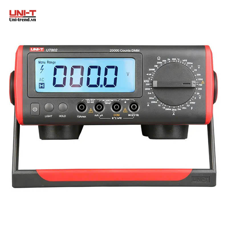 Đồng hồ vạn năng để bàn UNI-T UT802 (1000V, 10A, 0.1%)