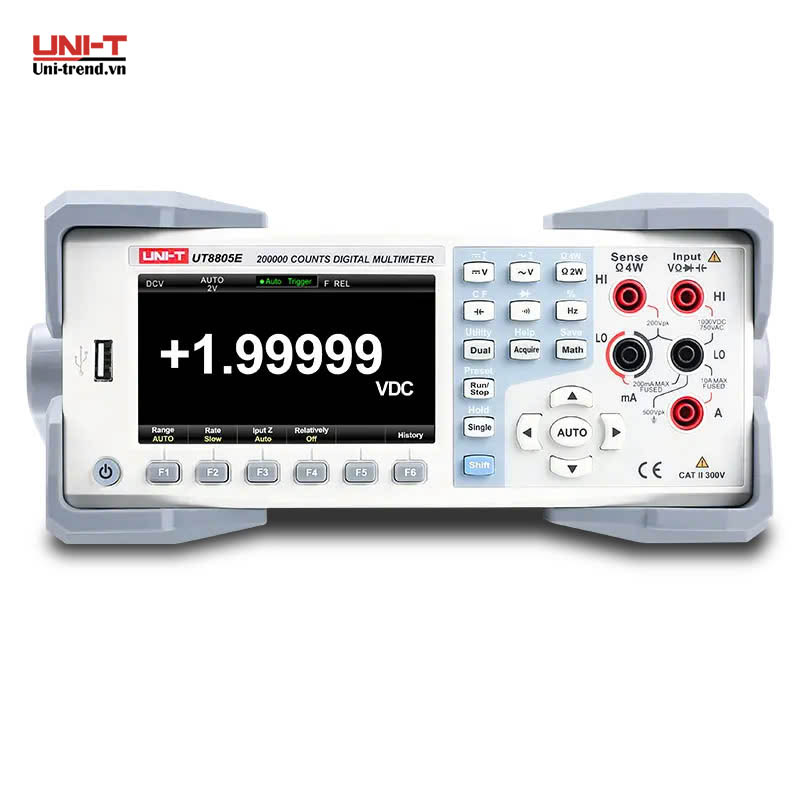 Đồng hồ vạn năng để bàn UNI-T UT8805E (1000V, TrueRMS, USB , LAN, RS232)