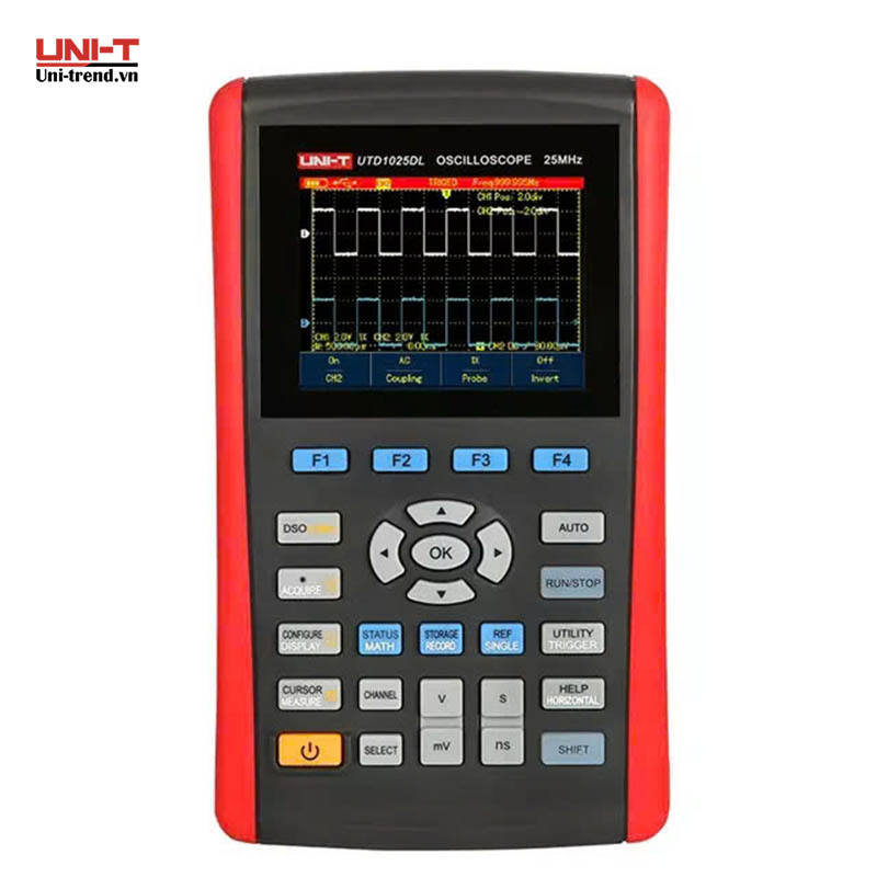 Máy hiện sóng cầm tay UNI-T UTD1025DL (25MHz, 250MSa/s, 2CH)