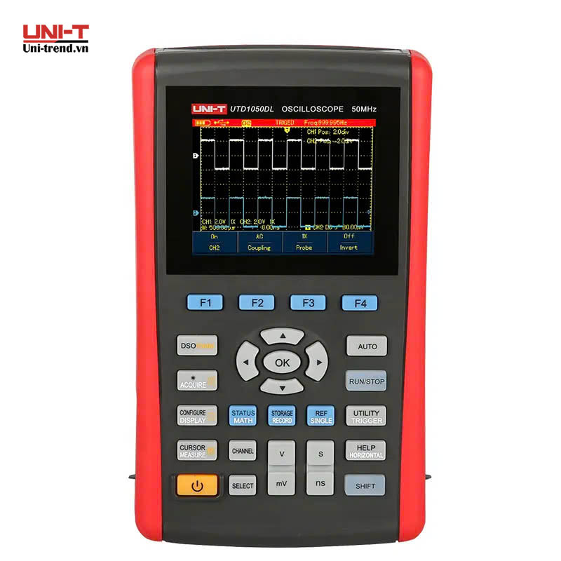 Máy hiện sóng cầm tay UNI-T UTD1050DL (50MHz, 250MS/s, 2CH)