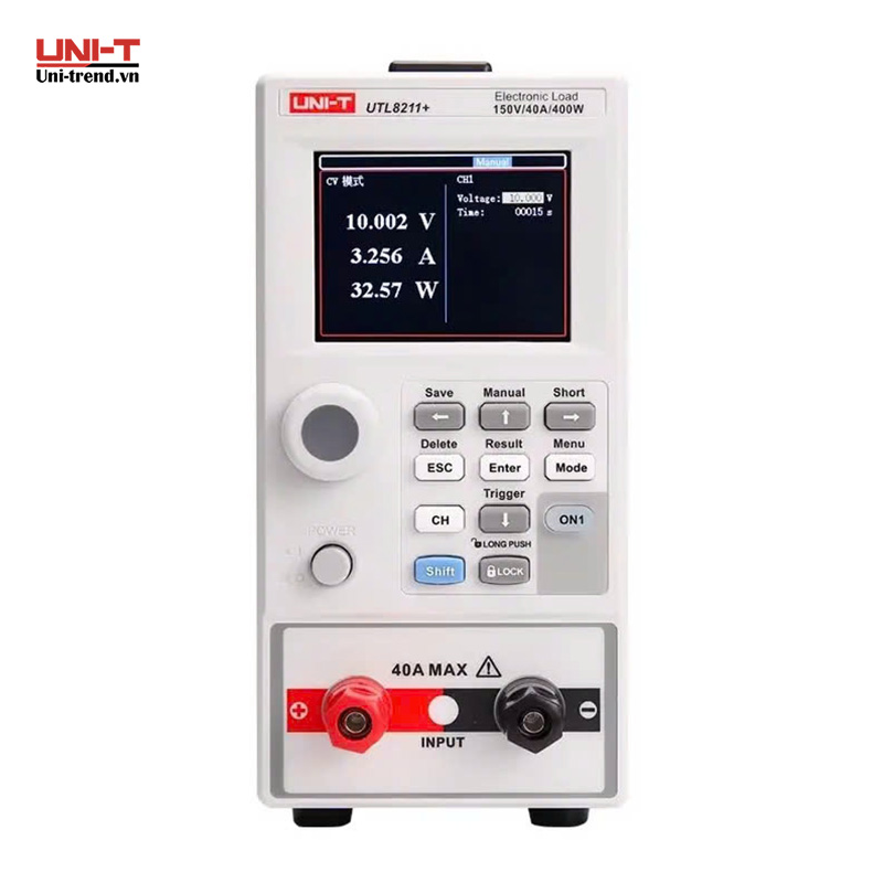 Tải giả điện tử DC UNI-T UTL8211+ (150V, 40A, 400W, 1CH)
