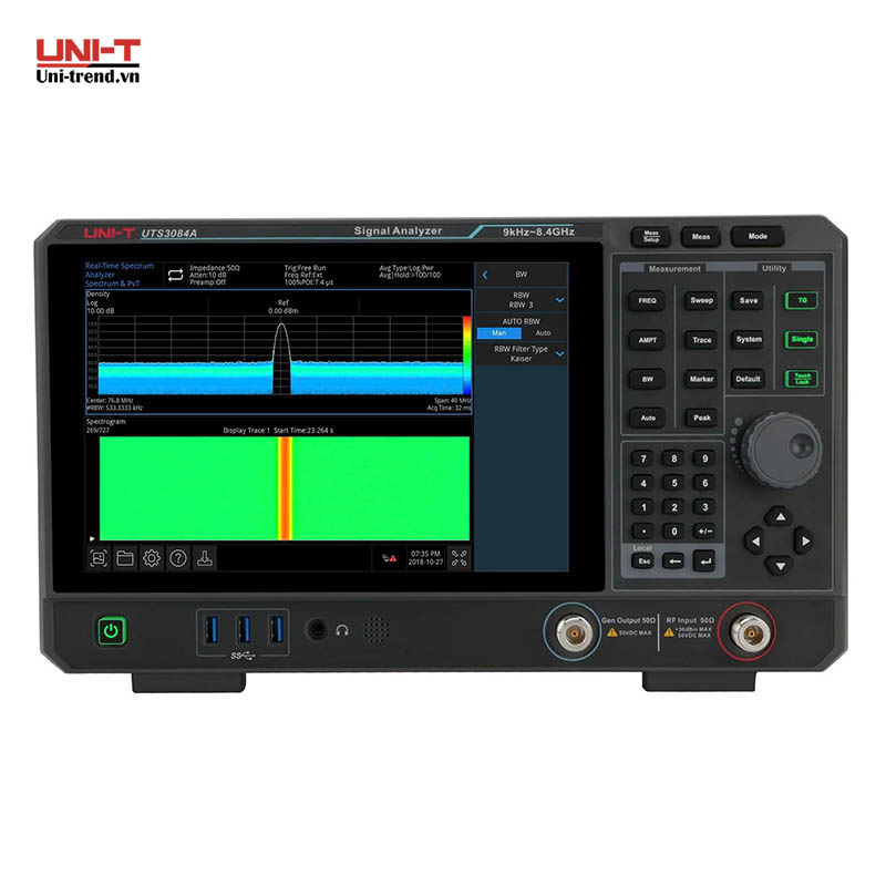 Máy phân tích tín hiệu UNI-T UTS3084A (9kHz~8.4GHz)
